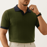 Arden Cable Knit Polo