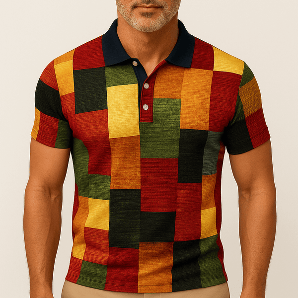 Callum Check Polo Shirt