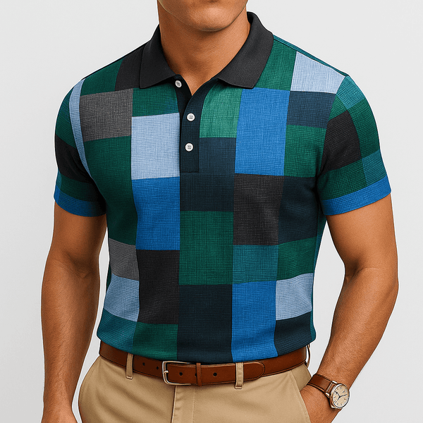 Callum Check Polo Shirt