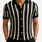 Rowan Striped Knit Polo